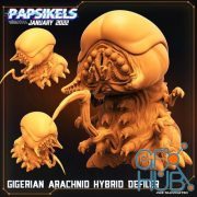 Gigerian Arachnid Hybrid Defiler – 3D Print
