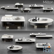 Minotti Milton Coffee Tables set