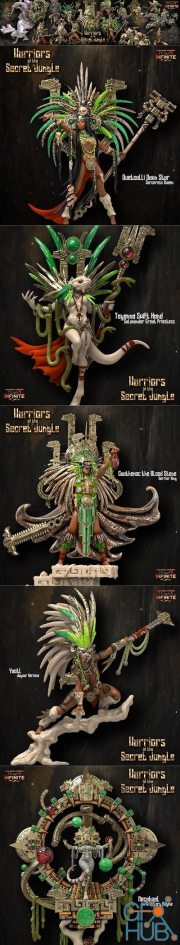 Heroes Infinite - Warriors of the Secret Jungle March 2022 – 3D Print