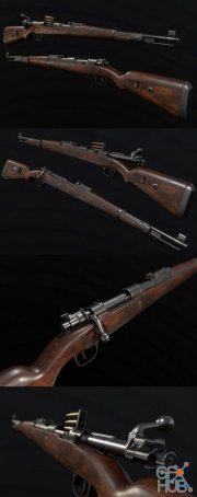Kar98k German WW2 Rifle PBR