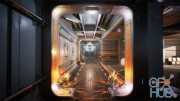 Unreal Engine Marketplace – Sci-fi Rooms and Corridors Interior Kit