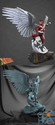 Angle X -Man Washed – 3D Print