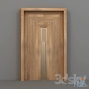 Wooden door custom made wood wood bipolar