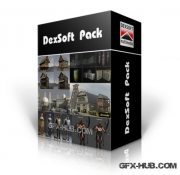 DexSoft Pack – 3D models and textures for game-dev