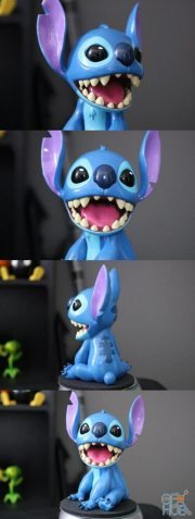 Stitch (Lilo and Stitch) – 3D Print