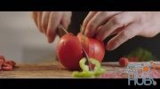MotionArray – Cutting A Tomato 866024