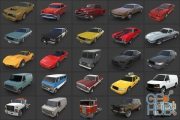 Cubebrush – American Cars Ultimate Collection
