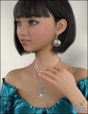 Pierced Hearts Jewelry for Genesis 8 Female(s)