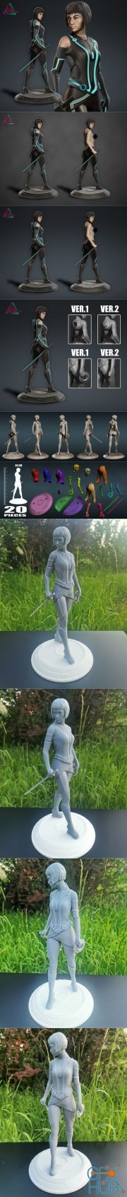 Quorra - Tron (Aliance) – 3D Print