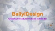 Skillshare – Procedural Texturing For Materials In Blender 2.92 – Create Any Material That You Want