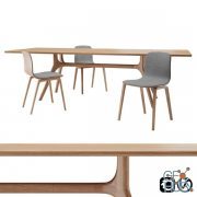 Nil Table and Aava Chair Furniture Set