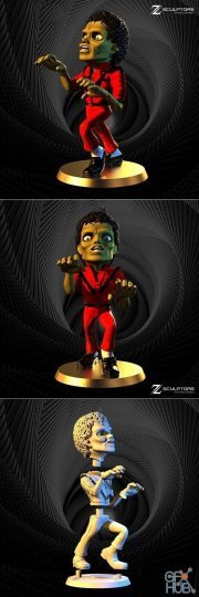 Michael Jackson Thriller – 3D Print