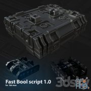 Fast Bool Script 1.0 for 3ds Max 2017-2020