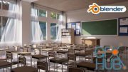 Creating a Classroom Environment in BLENDER
