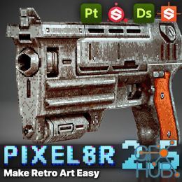 Substance 3D – Pixel8r v2.5 – Create Pixel-perfect art