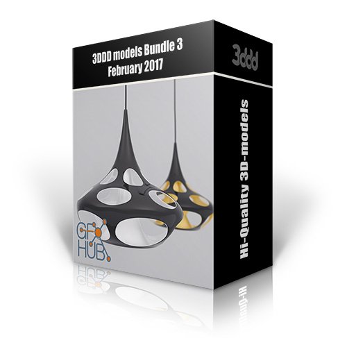 3DDD models – Bundle 3 February 2017