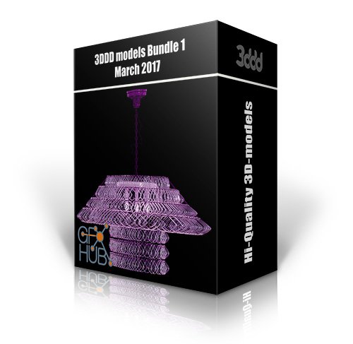 3DDD models – Bundle 1 March 2017