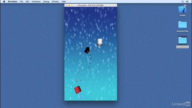 Lynda – Building a 3D Game in SceneKit