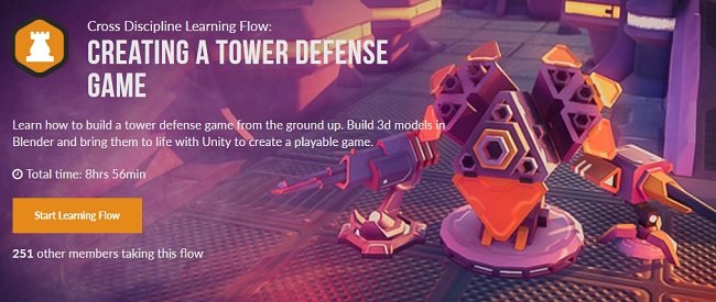 CGCookie – Creating a Tower Defense Game