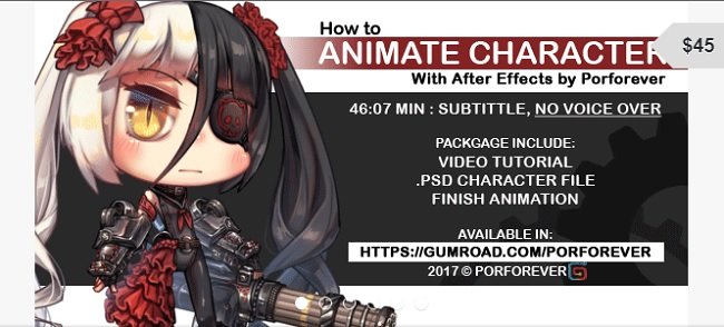 Gumroad – Animate Character with After Effects by Porforever
