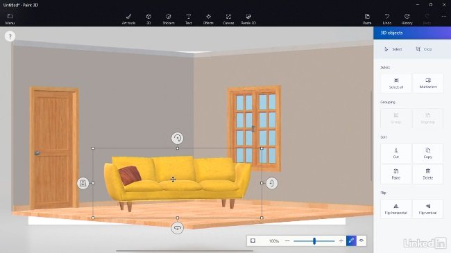 Lynda – Learning Microsoft Paint 3D