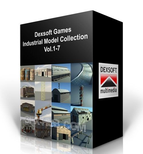 Dexsoft Games – Industrial Models Bundle Vol. 1-7