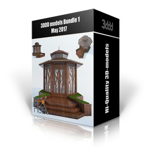 3DDD models – Bundle 1 May 2017