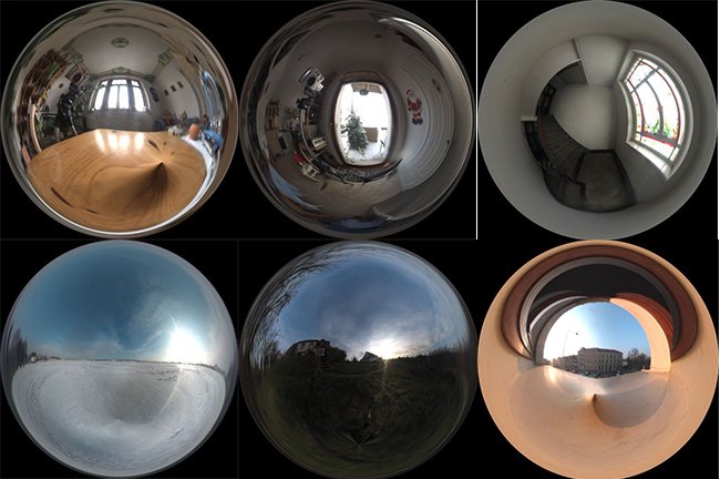 360° HDRI Maps Exterior and Interior
