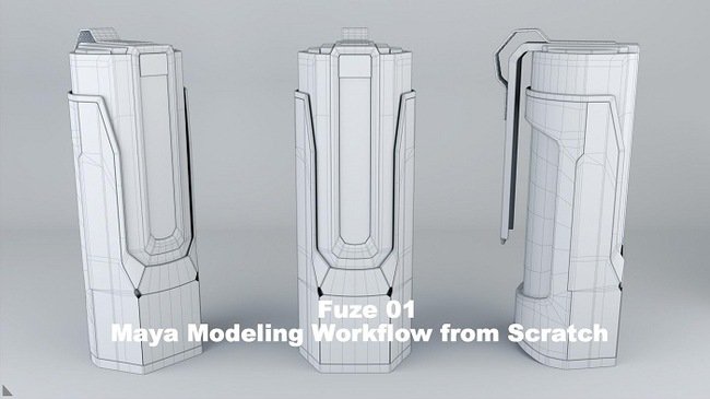 Gumroad – Fuze 01 – Maya Modeling Workflow from Scratch