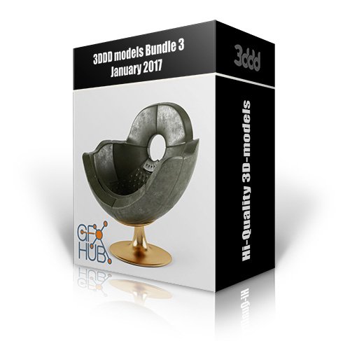 3DDD models – Bundle 3 January 2017