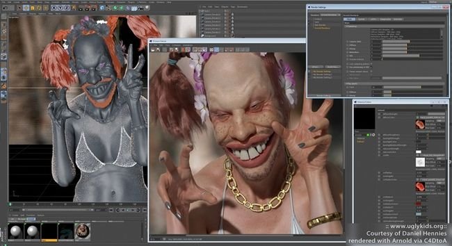 SolidAngle Cinema 4D to Arnold 2.2.0 R17 – R19 Win