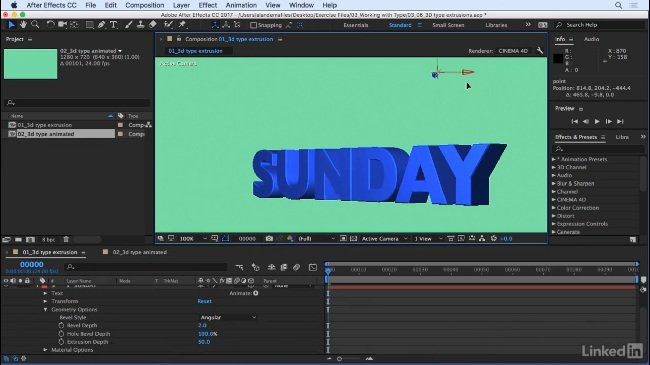 Lynda – After Effects CC 2018: Editors and Post Essential Training