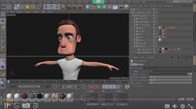 Udemy, 3D Rigging, Cinema 4D, video tutorial