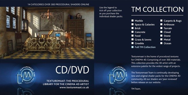 TextureMaat, Procedural Textures Designed For Cinema 4D, download