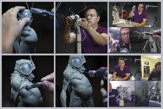 Stan Winston School – Creature design sculpture-techniques part 1 – Jordu Schell