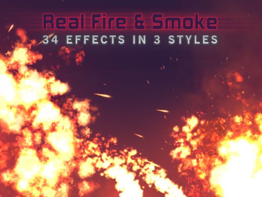 Unity Asset – Real Fire & Smoke v1.01