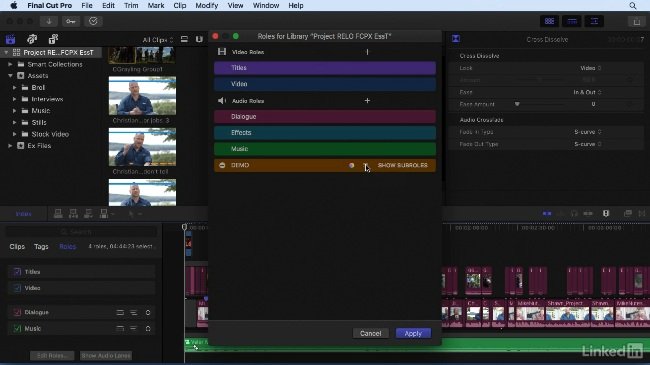 Lynda – Final Cut Pro X 10.3 and 10.4 Essential Training (Upd: December 14, 2017)