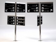 Signage Tree Airport System By Burri