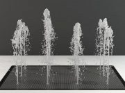 Modern realistic fountain
