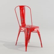 Metal chair Tolix A by Xavier Pauchard