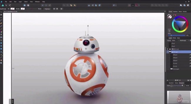 Udemy – Affinity Designer: A Comprehensive Guide for Beginners