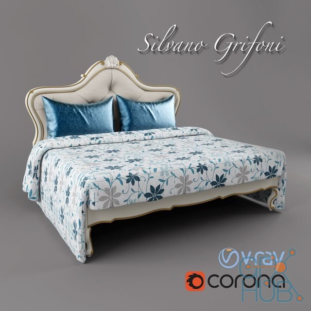 Silvano Grifoni classic bed