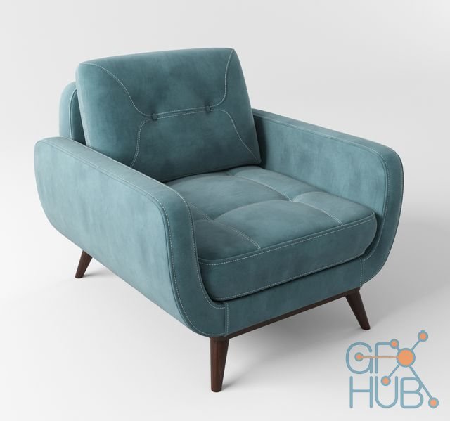 Modern armchair by Pralin