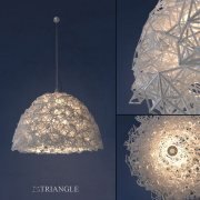 Chandelier Triangle handmade