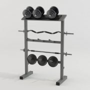 Large stand for fitness room