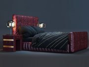 Bed Cambridge loft by Timothy Oulton