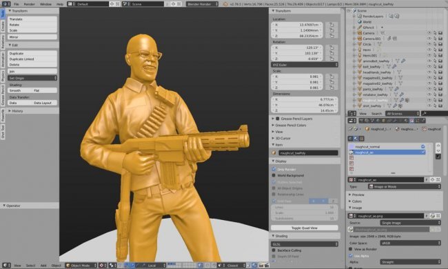 Low Poly Character Creation – download video tutorial