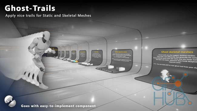 Unreal Asset – Ghost Trails
