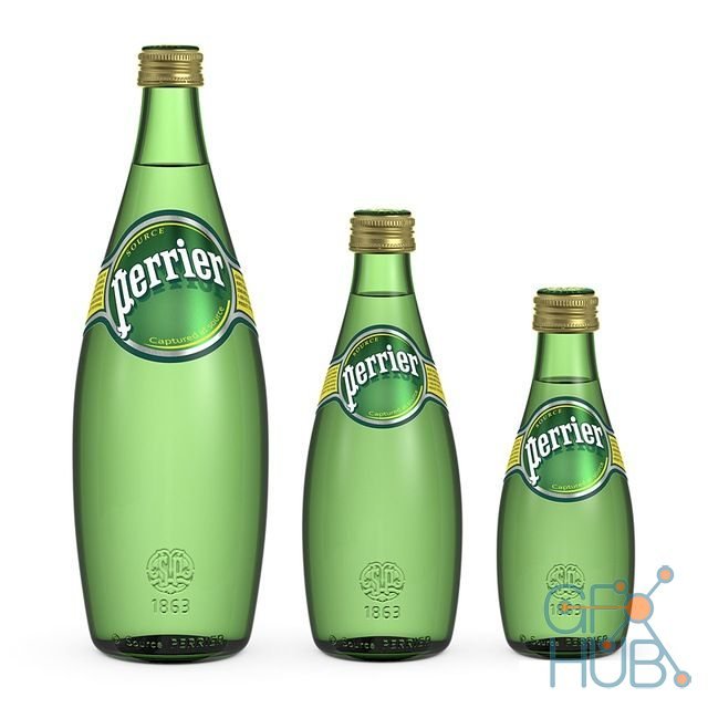 Bottles with «Perrier»
