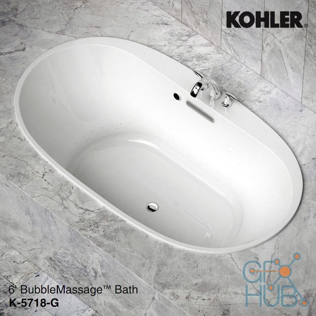 Two baths by Kohler
